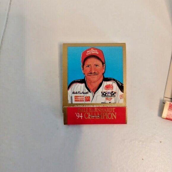 NASCAR Winston Cup Series 25th Anniversary Champions 50 Book Matches in Tin - Picture 7 of 11